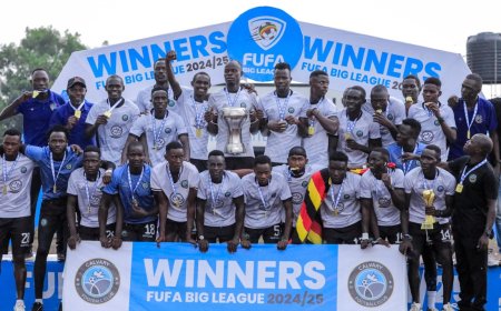 Calvary FC Crowned FUFA Big League 2024/2025 Winners - FUFA: Federation of Uganda Football Associations